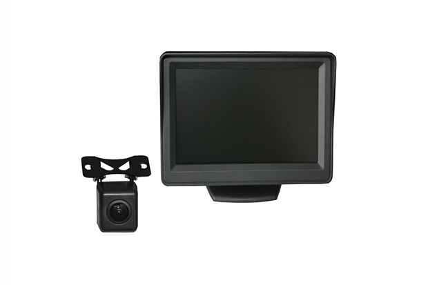 BR - csw4301 4.3ch moniteur système de vision arrière avec micro - caméra pour voitures, camions